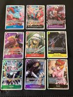 One Piece lot de 9 cartes SR « 🇬🇧 »